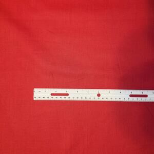 Premium Quilt Solid Cotton Fabric in Rococco Red - 1 Yard